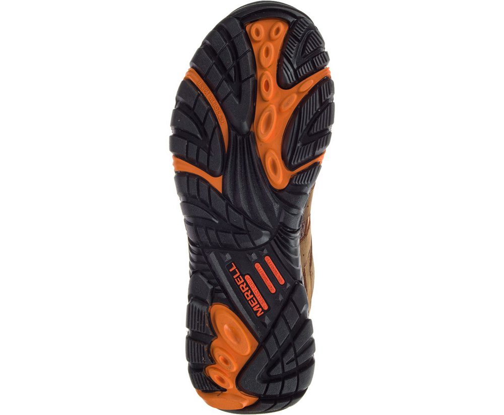 Buty Sportowe Merrell Męskie Brązowe - Moab Vertex Vent Sr - 532164-VES